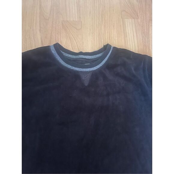 New York Laundry NYL Vintage Velvet Sweatshirt Velour Pull Over Women’s Size P/L - Picture 3 of 5